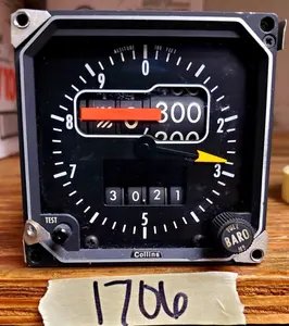 Collins ALI-80A Encoding Altimeter P/N 622-3975-014 (AR)